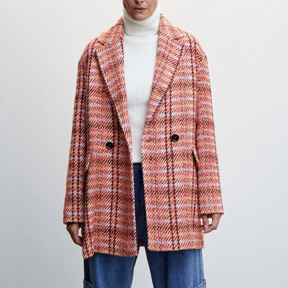 Mango Tweed Coat - Picture 2 of 15